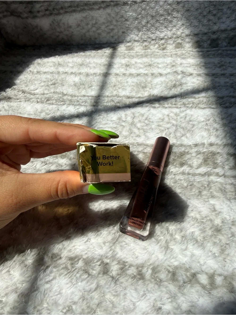Too Faced rich metallic